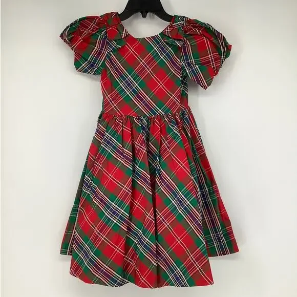 girls holiday dress size 8 Sparkly Red Flower Girl Dress for Weddings and Christmas main image 1